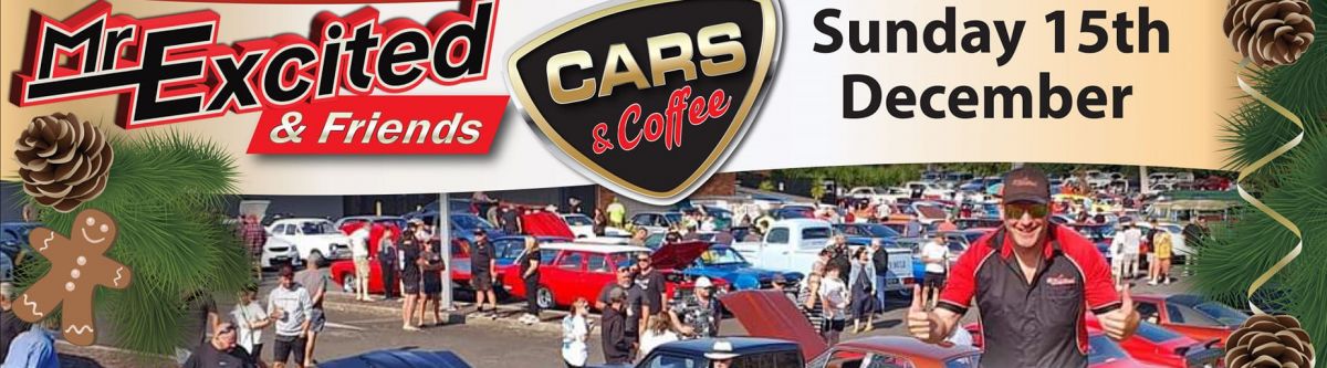 Mr Excited Cars and Coffee Xmas Cover Image