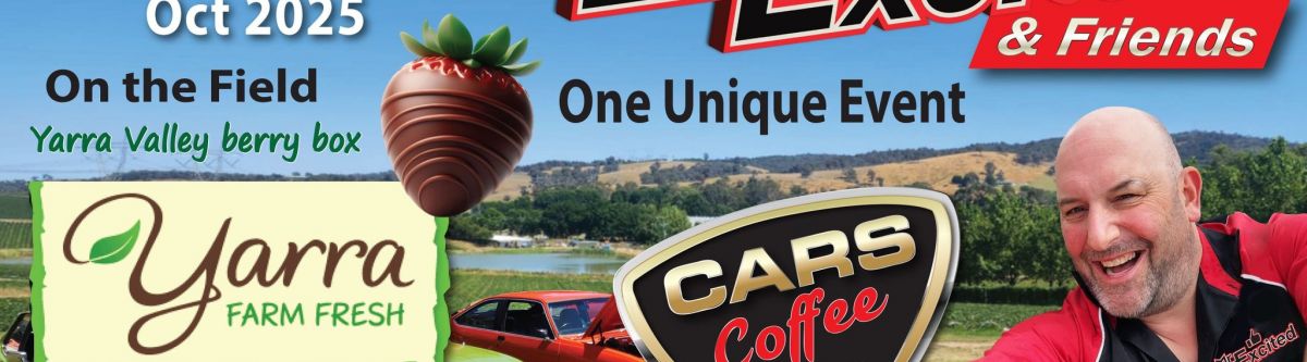Mr Exciteds twilight Car's & Coffee at Yarra farm fresh Sat 25th October Cover Image